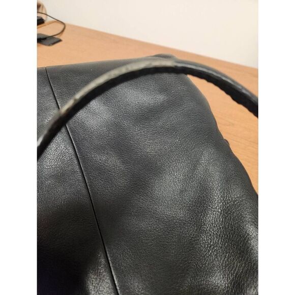 Coach 26224 Madison Phoebe Black leather Shoulder bag silvertone Hardware (PF) - Picture 7 of 14